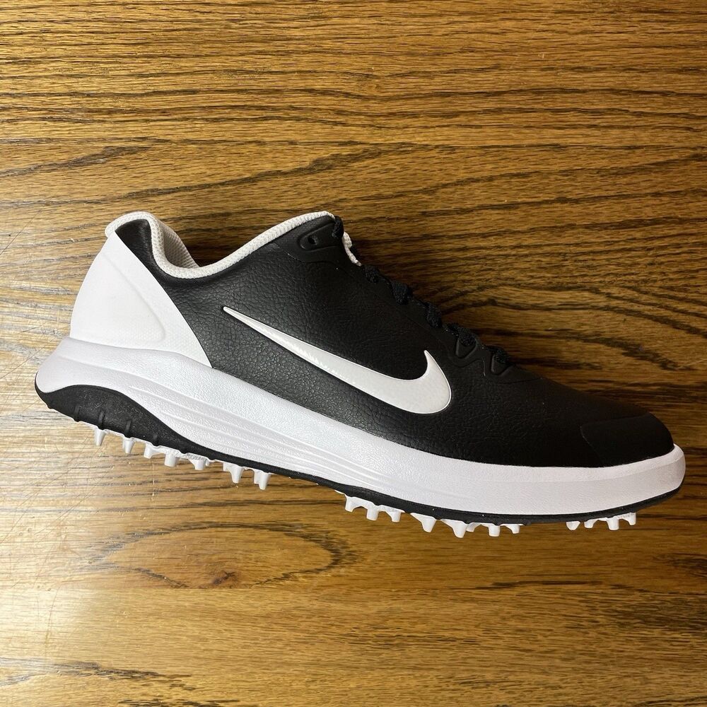Nike Infinity G Golf Shoes Black White Spiked Women’s 9 Mens 7.5 NEW
